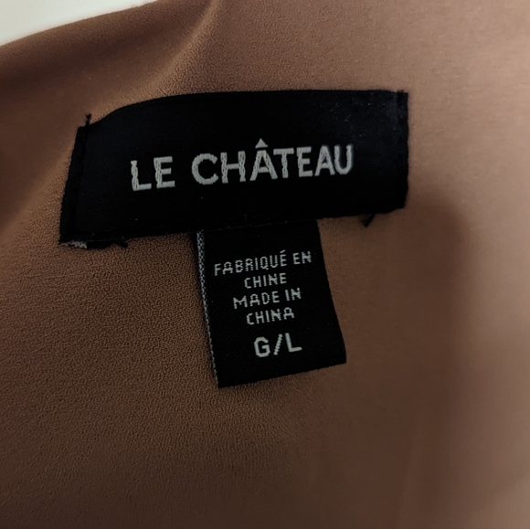 Sparkle Beige Oversized Tank - Picture 2 of 3